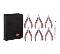 Knipex Juego de 7 alicates para electrónica con estuche
