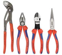 Knipex Juego de alicates 4 unidades en alojamiento de espuma – 00 20 01 V15