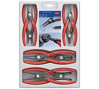 KNIPEX Juego de alicates de precisión para arandelas 8 piezas, 00 20 04 SB