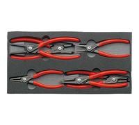 Knipex Juego de alicates de precisión 00 20 01 V02 para arandelas en alojamiento de espuma