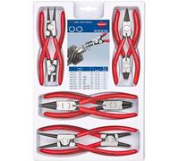 Knipex Juego de alicates para arandelas 00 20 04 V01, 8 piezas
