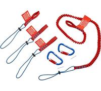 KNIPEX Kit del sistema anticaídas 1 x 00 50 01 T BK, 3 x 00 50 02 T BK, 2 x 00 50 03 T BK en blister, 00 50 04 T BK