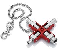 Knipex Llave universal 00 11 06 para armarios y sistemas de paso estándar 96 mm