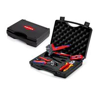 KNIPEX Maleta de herramientas fotovoltaicas, 97 91 04 V03 | para conectores fotovoltaicos MC4 / MC4 Evo 2, 8 piezas, 280 mm