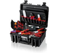 KNIPEX Maleta de herramientas "Robust23" Electro de 25 piezas 370 mm, 00 21 35