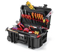Knipex Maleta de herramientas Robust26 Move Electro – 22 piezas, 550 mm – 00 21 33 E