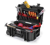 KNIPEX Maleta de herramientas "Robust26 Move" Fontanería 17 piezas, 00 21 33 S