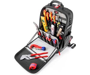 KNIPEX Mochila portaherramientas Modular X18 Fontanería 17 piezas 530 mm, 00 21 50 S