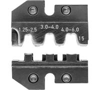 KNIPEX Mordaza intercambiable para conectores bandera y conectores faston no aislados, 97 49 15