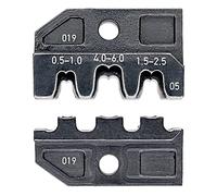Knipex Mordaza intercambiable 97 49 05 para conectores faston no aislados (anchura 4,8 + 6,3 mm)