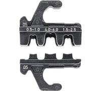 KNIPEX Mordaza intercambiable para conectores faston no aislados (anchura del conector 4,8 + 6,3 mm), 97 39 05