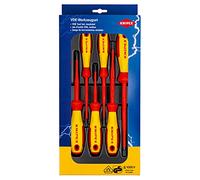 Knipex Paquete de destornilladores VDE 00 20 para tornillos planos y Phillips