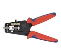 Knipex Alicate pelacables de precisión 12 12 06, 195 mm, cuchillas precisas, mangos multicomponente