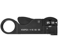 Knipex Pelacables para cables coaxiales 16 60 05 SB 105 mm en blister