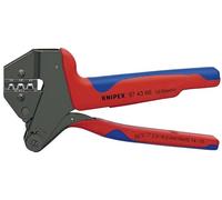 KNIPEX Pince à sertir universelle pour matrices de sertissage interchangeables Pince à sertir universelle pour connecteurs Multi-Connect, 97 43 66
