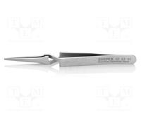 KNIPEX Pinza de punta recta de 120 mm para precisión