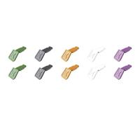 KNIPEX Pinzas ColorCode mezcla de colores 2 (10 unidades), 00 61 10 C V02