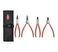 Knipex Juego de alicates para arandelas 00 19 56, 4 piezas