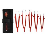 KNIPEX Juego de pinzas universales aislados 5 piezas 90 mm, 92 00 04