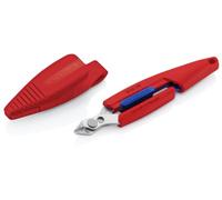 KNIPEX Slim Knips en funda para herramientas, 78 03 150 V01 | Alicate de corte de precisión, 158 mm