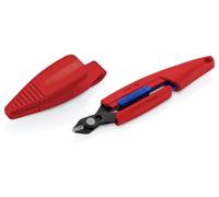 KNIPEX Slim Knips en funda para herramientas, 78 61 150 V01 | Alicate de corte de precisión, 158 mm