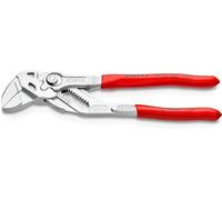 Knipex Tenaza-llave 86 03 180 SB cromada, recubierta de plástico 180 mm con cartulina autoservicio