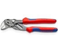 KNIPEX Tenaza llave alicate y llave en una sola herramienta con mangos multicomponente 180 mm, 86 02 180