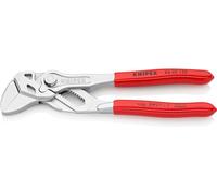 KNIPEX Tenaza llave alicate y llave en una sola herramienta cromado recubiertos de plástico 150 mm, 86 03 150