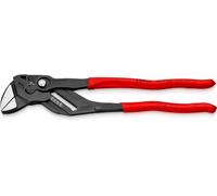 KNIPEX Tenaza llave alicate y llave en una sola herramienta Mangos plasticos por inmersión antideslizantes 300 mm, 86 01 300 SB