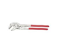 Knipex Alicates-llave XL 86 03 400, 400 mm, cromados, recubiertos de plástico