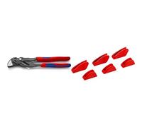 KNIPEX Tenazas llave alicate y llave en una sola herramienta (250 mm) 86 02 250 + Mordazas protectoras para 86 XX 250 3 pares 86 09 250 V01