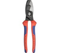Knipex Tijeras cortacables con filo de corte doble y mangos confort