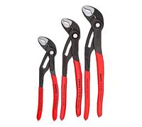 KNIPEX Tools 00 20 06 US1, juego de alicates Cobra de 7, 10 y 12 pulgadas, 3 piezas