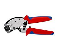 Knipex Twistor T 97 53 19 – Alicate autoajustable para punteras huecas, cabezal giratorio, cromado