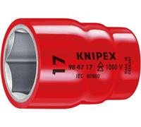 KNIPEX Vaso hexagonal para tornillos de cabeza hexagonal con cuadradillo 1/2" 55 mm, 98 47 12