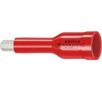 KNIPEX Vasos hexagonales, para tornillos con hexágono interior con cuadradillo 1/2" 75 mm, 98 49 05