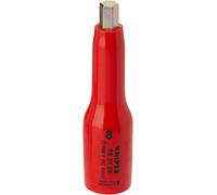 KNIPEX Vasos hexagonales, para tornillos con hexágono interior con cuadradillo 3/8" 75 mm, 98 39 08