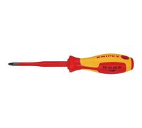 KNIPEX VDE Destornillador Pozidriv PZ2x100mm Mango Antideslizante 72474