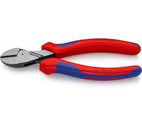 KNIPEX X-Cut Alicate de corte diagonal compacto gran efecto palanca con cartulinas autoservicio con mangos, 73 02 160 SB