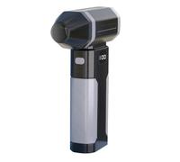 Knoruley Soplador Turbo de Mano con Ventilador de Alta Potencia de 100.000 RPM y Luz LED, para Exteriores, para Acampar, con Motor Sin Escobillas A