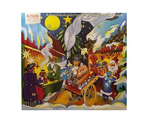 KNOX Calendario de Adviento con 24 conos de incienso de aromas maravillosos - Mercado de Navidad - 2019 - hecho en Alemania