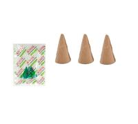 KNOX Juego de 3 conos de incienso XXL - Aromas: vainilla - Cantidad: 3 incluyendo conos de incienso 3 M como muestras de aroma brisa marina - Fabricado en Alemania