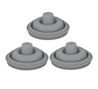 KNUIUYY Pack 3 Junta Indicadora de Cocción para Olla a Presión WMF Perfect y Perfect Plus, Goma de Silicona 3cm Repuesto Duradera, Compatible con Ollas 2,5L a 8,5L, Recambio para Goma Olla WMF Perfect