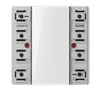 Jung LS 52941 ST KNX Módulo de Sensor de Pulsación Universal 4 Canales Serie LS