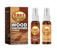 KOAHDE Aceite de Pulido para Suelos de Madera,Cuidado de Madera para Muebles Madera,Cera de Abejas Natural Para el Cuidado de Muebles de Madera,30ML+30ML
