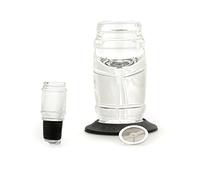 Koala Spain, (Set 2 Piezas Aireador Decantador Vino Barrel Air, Incluye Funda y Tapón