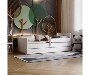 Kobi Cuna MAX | 160 x 80 | con cajón, colchón, Estructura | Cama para una niña y un niño | para habitación Infantil |