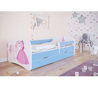KOCOT KIDS babydreams 2 Día, Madera de ingeniería, Azul, Cuna Infantil