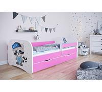 KOCOT KIDS babydreams 2 Días de Madera de ingeniería, Rosa, Cama Infantil