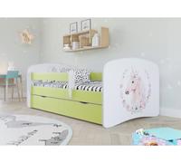 KOCOT KIDS babydreams 2 Días de Madera de ingeniería, Verde, Cama Infantil
